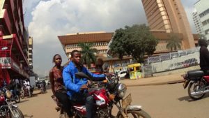 Boda Boda Kampala Motorrad Taxi