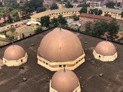 Kampala Moschee Blick vom Minarett