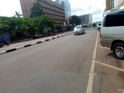 Kampala Road Lockdown in Uganda