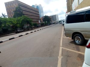 Uganda Kampala Road Lockdown