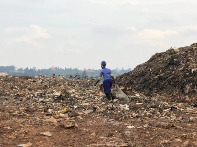 Mülldeponie Kiteezi Kampala Uganda