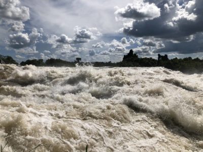 Itanda Falls Stromschnellen Jinja Uganda